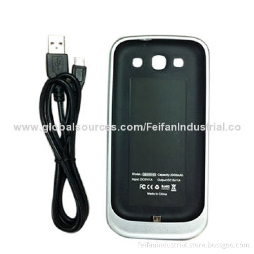 2,000mAh Power Case for Samsung Galaxy S3